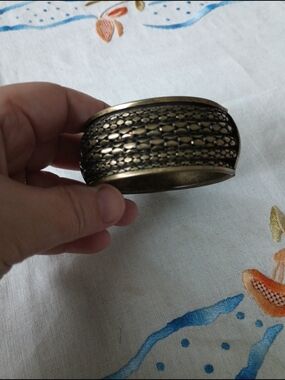 Vintage brass bracelet